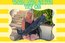 Preview for Thigh High Boots Try On